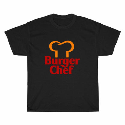 Burger Chef Logo Men's Unisex T Shirt Size S to 3XL