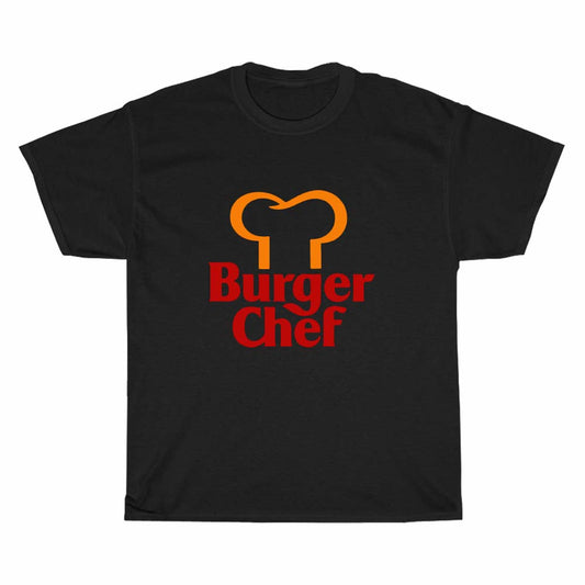 Burger Chef logo Men's Unisex T Shirt Size S to 3XL
