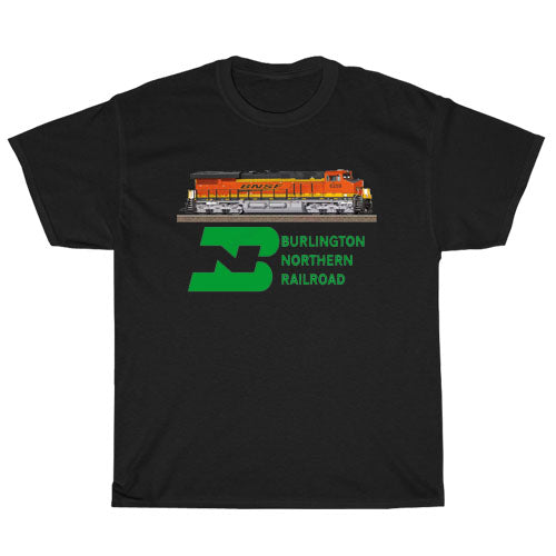 Burlington Northern Railroad Train T Shirt S - 3XL