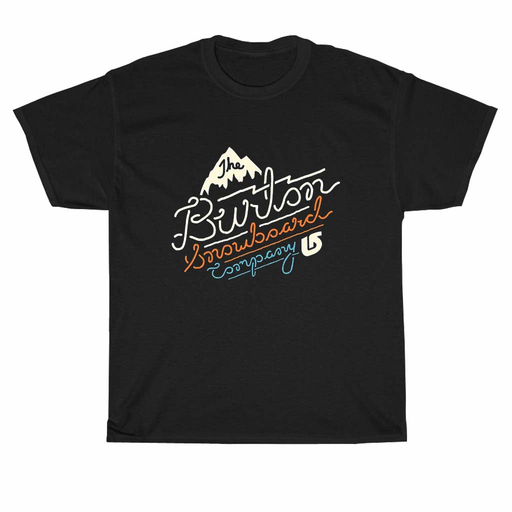 Burton Snowboard Logo Unisex Men's T Shirt Size S to 3XL