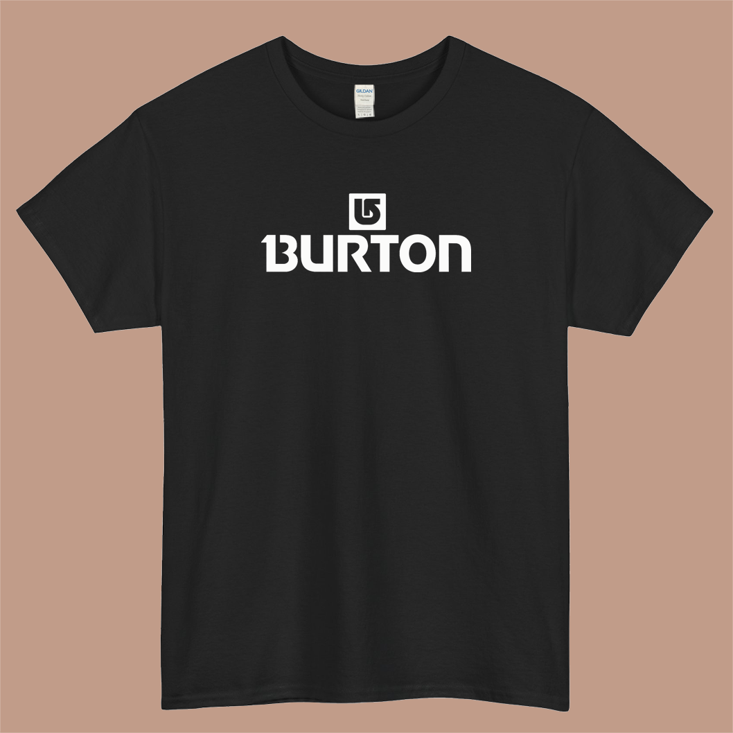 Burton Snowboards Logo Mens Unisex Short Sleeve T-Shirt Size S-3XL