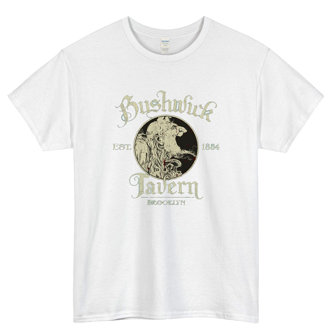Bushwick Tavern Logo Mens Unisex Short Sleeve T-Shirt Size S-3XL - P