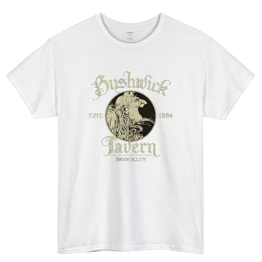 Bushwick Tavern Logo Mens Unisex Short Sleeve T-Shirt Size S-3XL - P