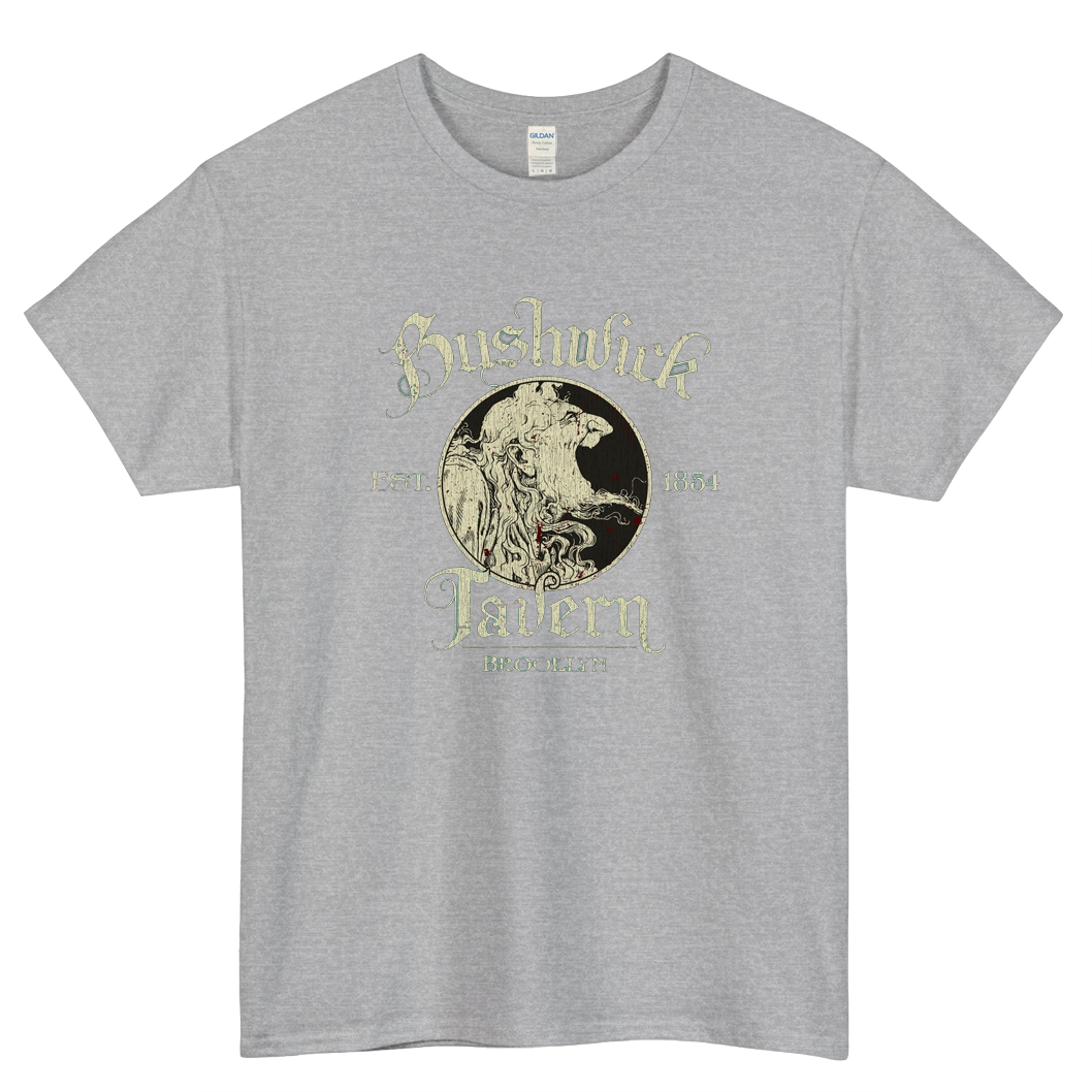 Bushwick Tavern Logo Mens Unisex Short Sleeve T-Shirt Size S-3XL - P