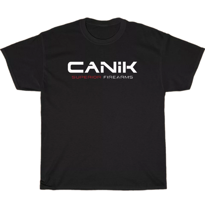 CANIK Superior Firearms Logo Men's Unisex T Shirt Size S to 3XL