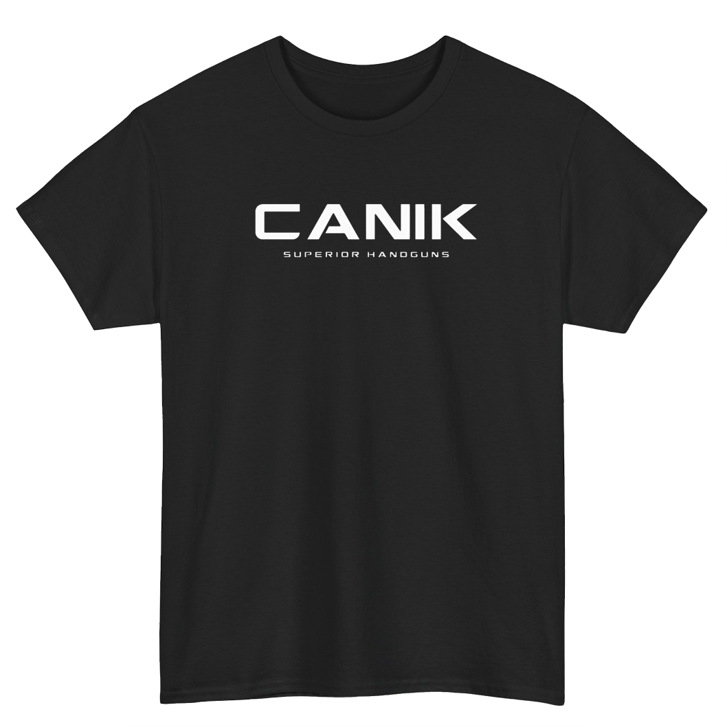 CANIK Blue Black Navy Logo Mens Unisex Short Sleeve T-Shirt Size S-3XL -P