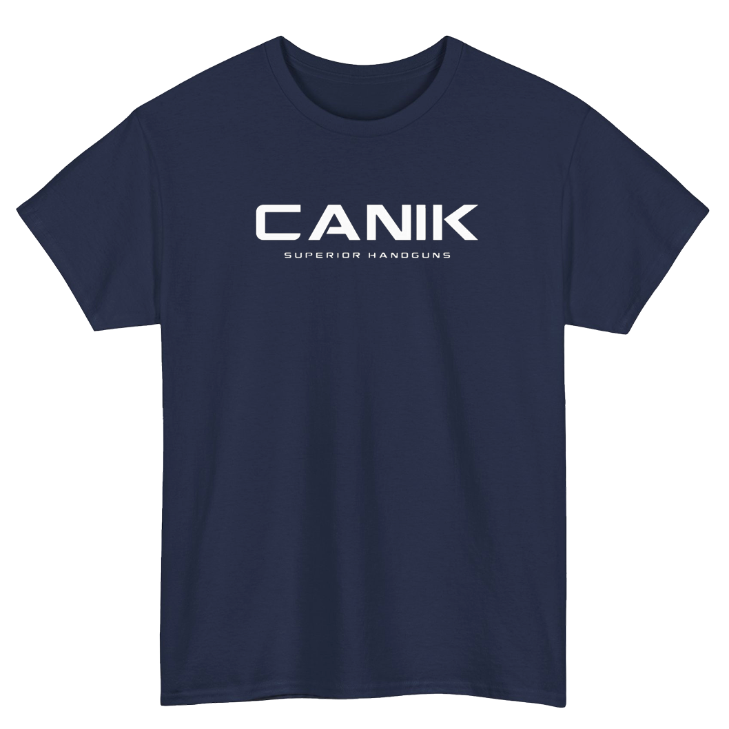CANIK Blue Black Navy Logo Mens Unisex Short Sleeve T-Shirt Size S-3XL -P