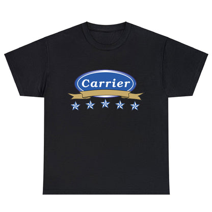 CARRIER Air Conditioner Logo Unisex Men's T Shirt Size S to 3XL