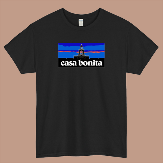 CASA BONITA Logo Mens Unisex Short Sleeve T-Shirt Size S-3XL - P