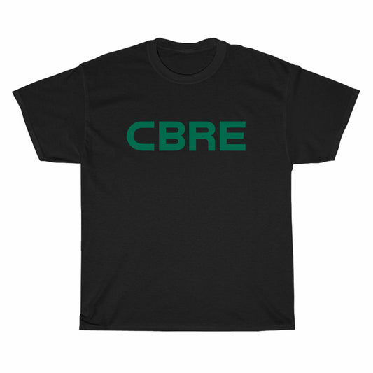 CBRE COMMERCIAL REAL ESTATE Logo Men's Unisex T Shirt Size S to 3XL