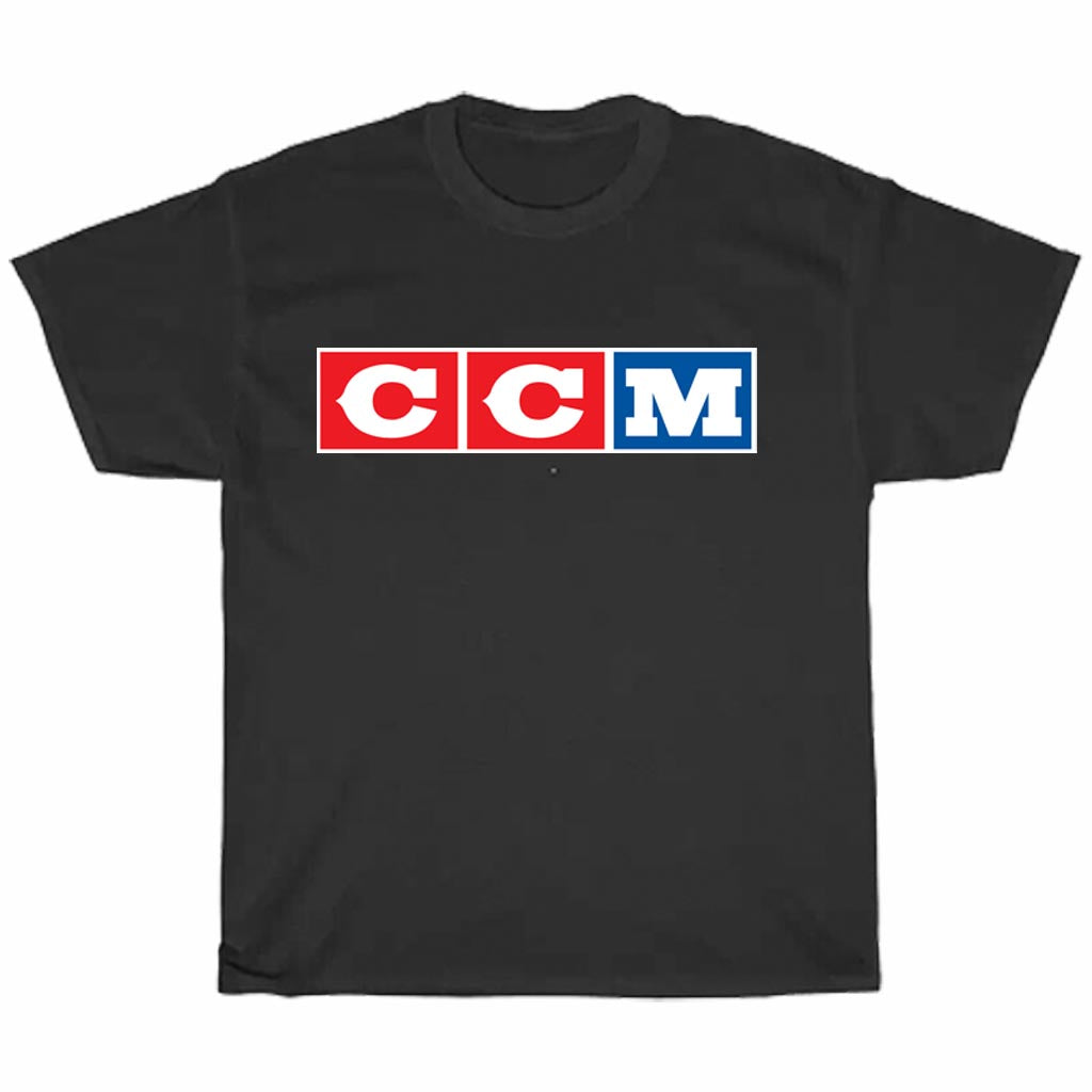 CCM CLassic Logo Men's Unisex T Shirt Size S to 3XL