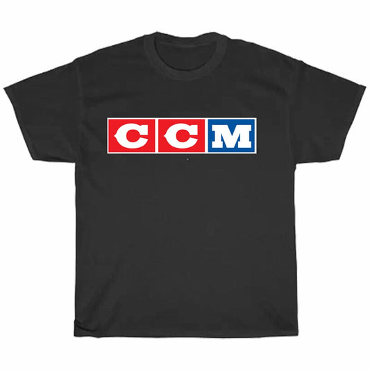 CCM CLassic Logo Men's Unisex T Shirt Size S to 3XL