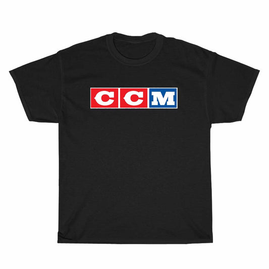 CCM Tacks Retro Ice Hockey Logo Men's Unisex T Shirt Size S to 3XL