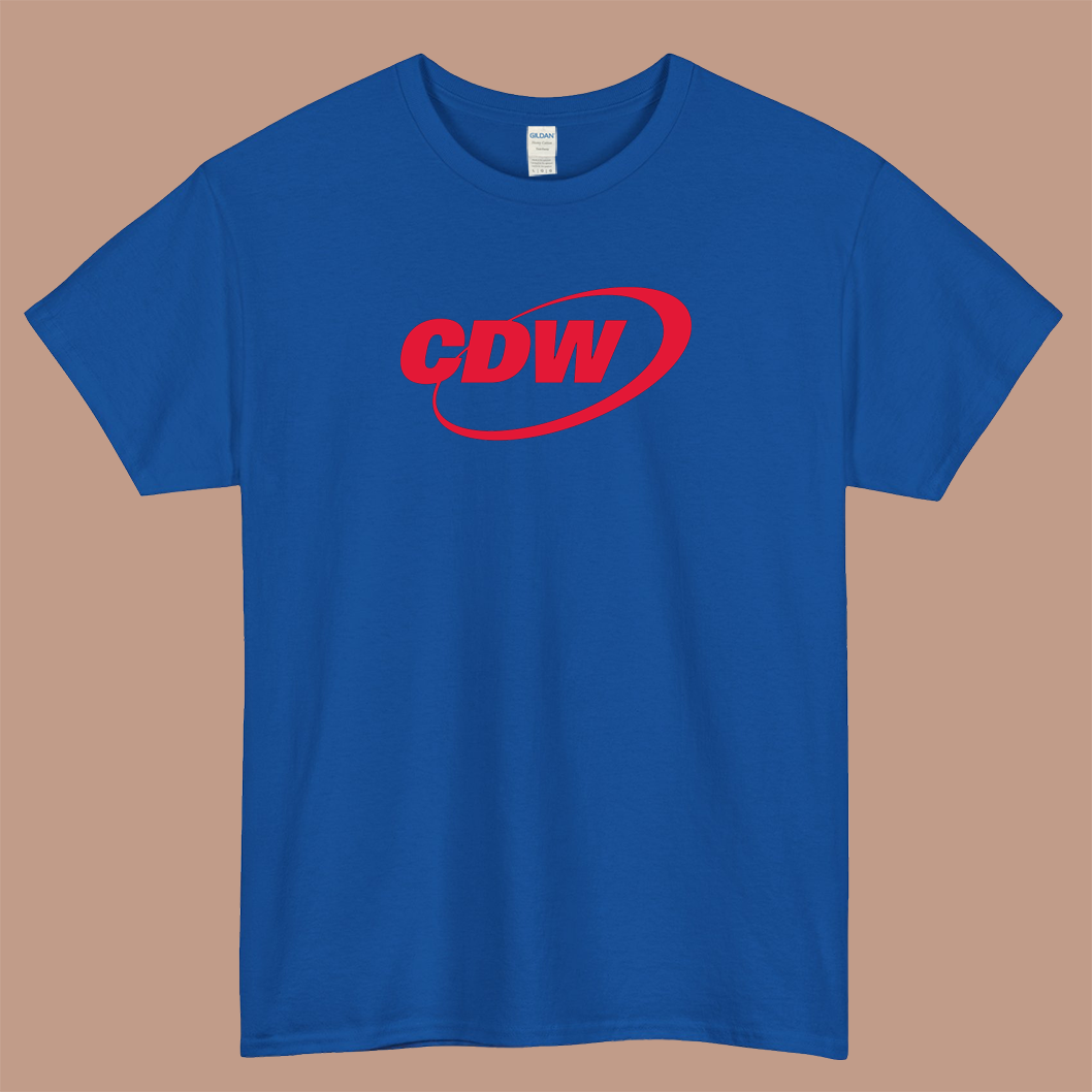 CDW 2 Logo Mens Unisex Short Sleeve T-Shirt Size S-3XL