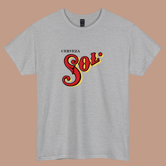 CERVEZA SOL BEER LOGO SHORT SLEEVE T SHIRT S-3XL-P