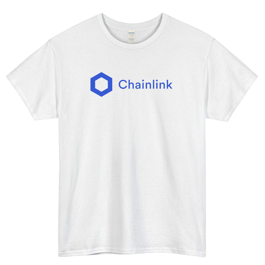 CHAINLINK LINK CRYPTO ALTCOIN logo SHORT SLEEVE T SHIRT -P