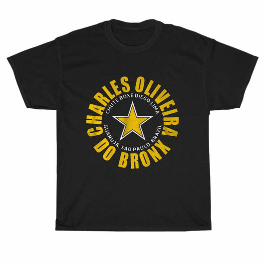 CHARLES OLIVEIRA - Custom Logo Unisex Men's T Shirt Size S to 3XL