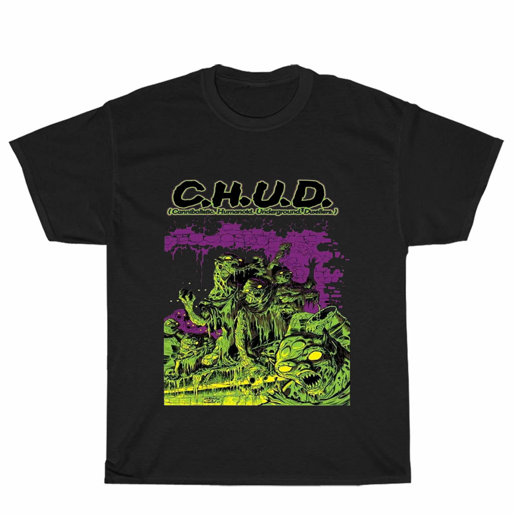 CHUD Horror Movie Logo Unisex Men's T Shirt Size S to 3XL