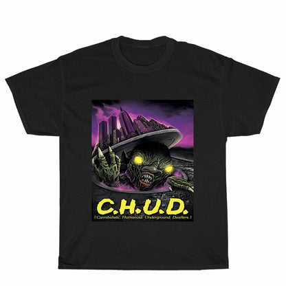 CHUD Horror Movie Retro Logo Unisex Men's T Shirt Size S to 3XL