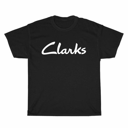 CLARKS Logo Men's Unisex T Shirt Size S to 3XL