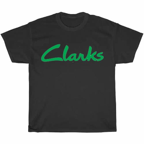 CLARKS Logo Men's Unisex T Shirt Size S to 3XL