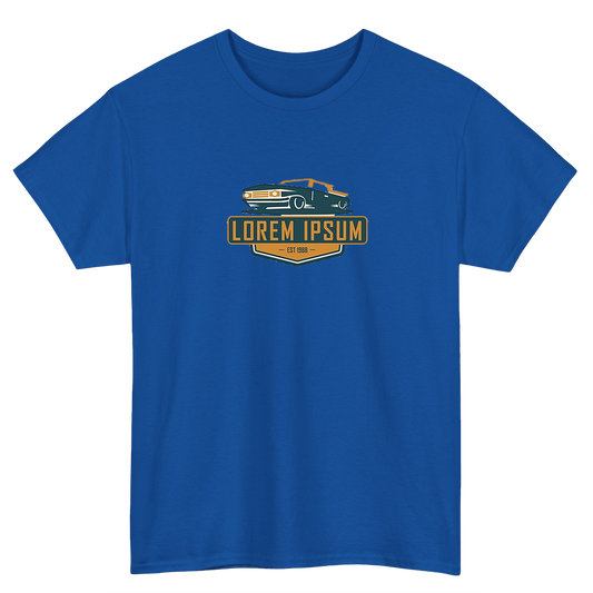 CLARK GAS STATION Blue Navy Logo Mens Unisex Short Sleeve T-Shirt Size S-3XL -P