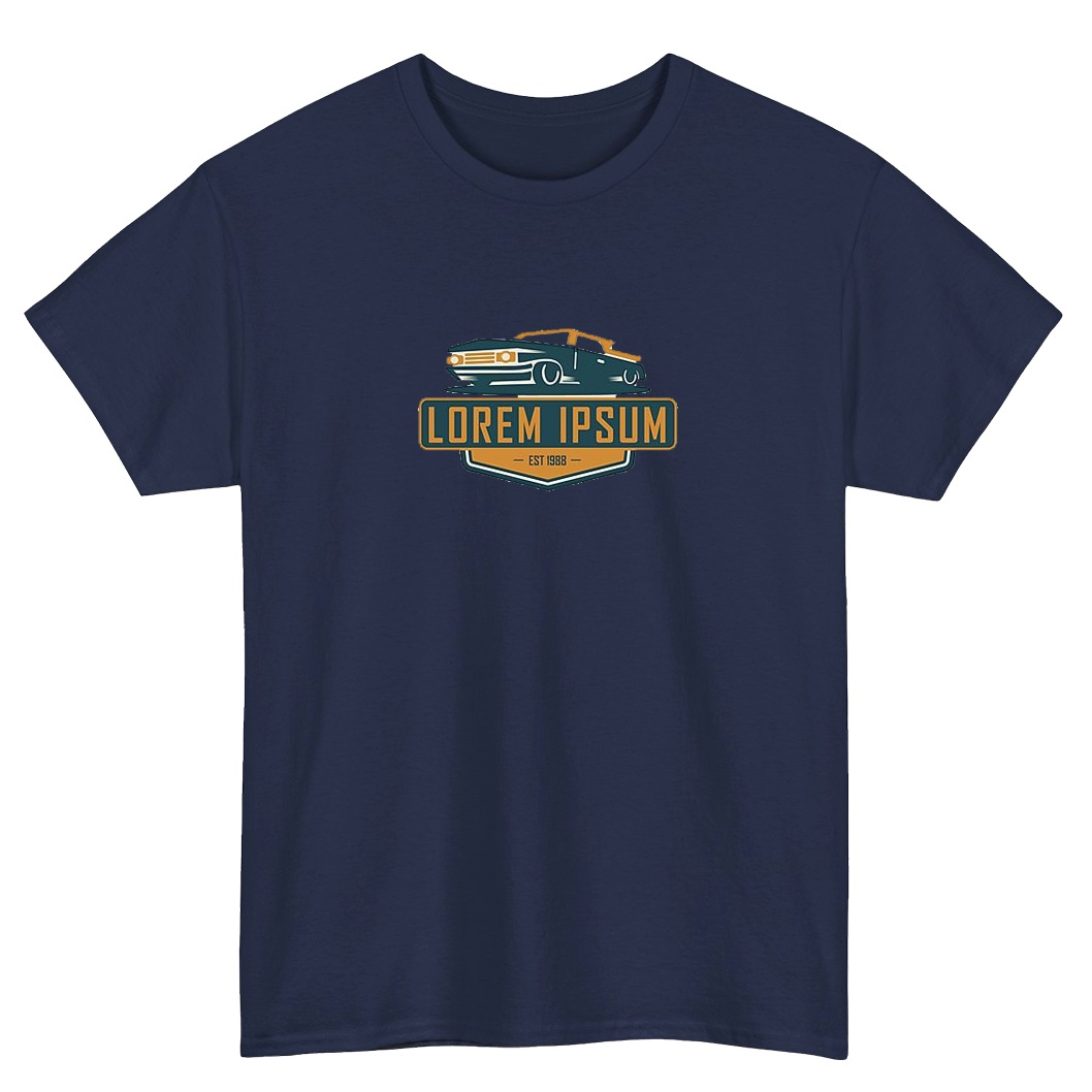 CLARK GAS STATION Blue Navy Logo Mens Unisex Short Sleeve T-Shirt Size S-3XL -P