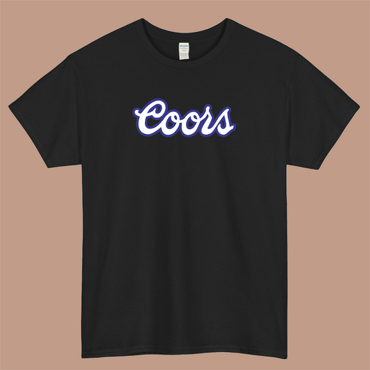 COORS BEER Logo Mens Unisex Short Sleeve T-Shirt Size S-3XL