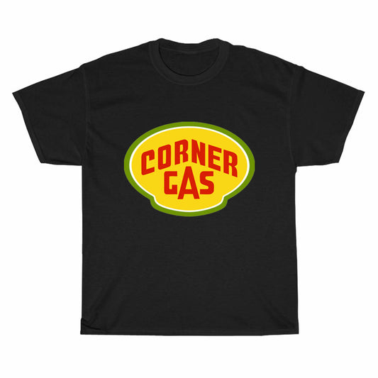 CORNER GAS Logo Men's Unisex T Shirt Size S to 3XL