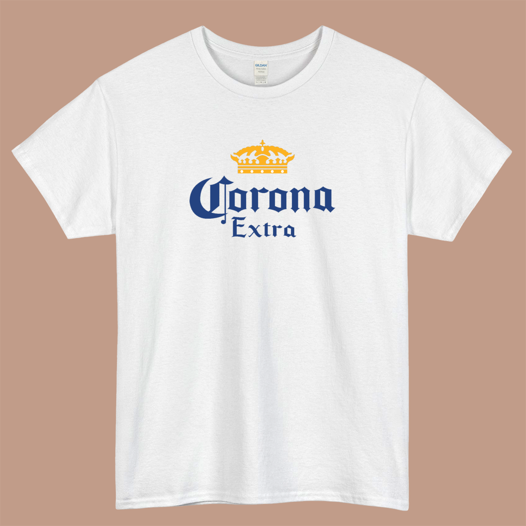 CORONA Extra Logo Mens Unisex Short Sleeve T-Shirt Size S-3XL - P
