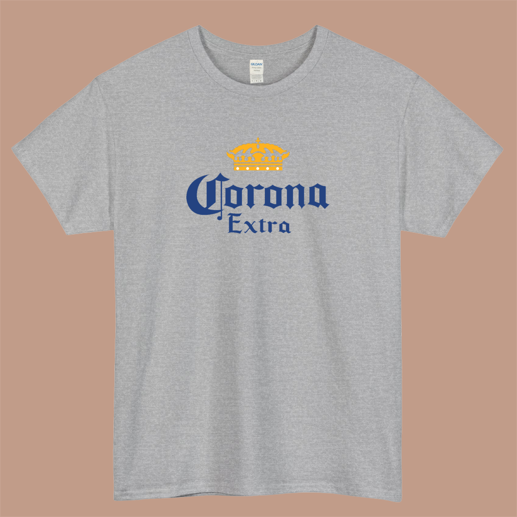 CORONA Extra Logo Mens Unisex Short Sleeve T-Shirt Size S-3XL - P