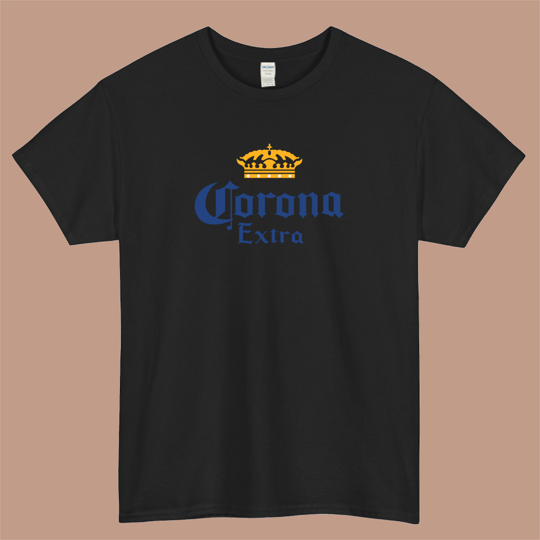 CORONA Extra Logo Mens Unisex Short Sleeve T-Shirt Size S-3XL - P