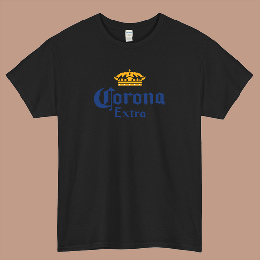 CORONA Extra Logo Mens Unisex Short Sleeve T-Shirt Size S-3XL - P
