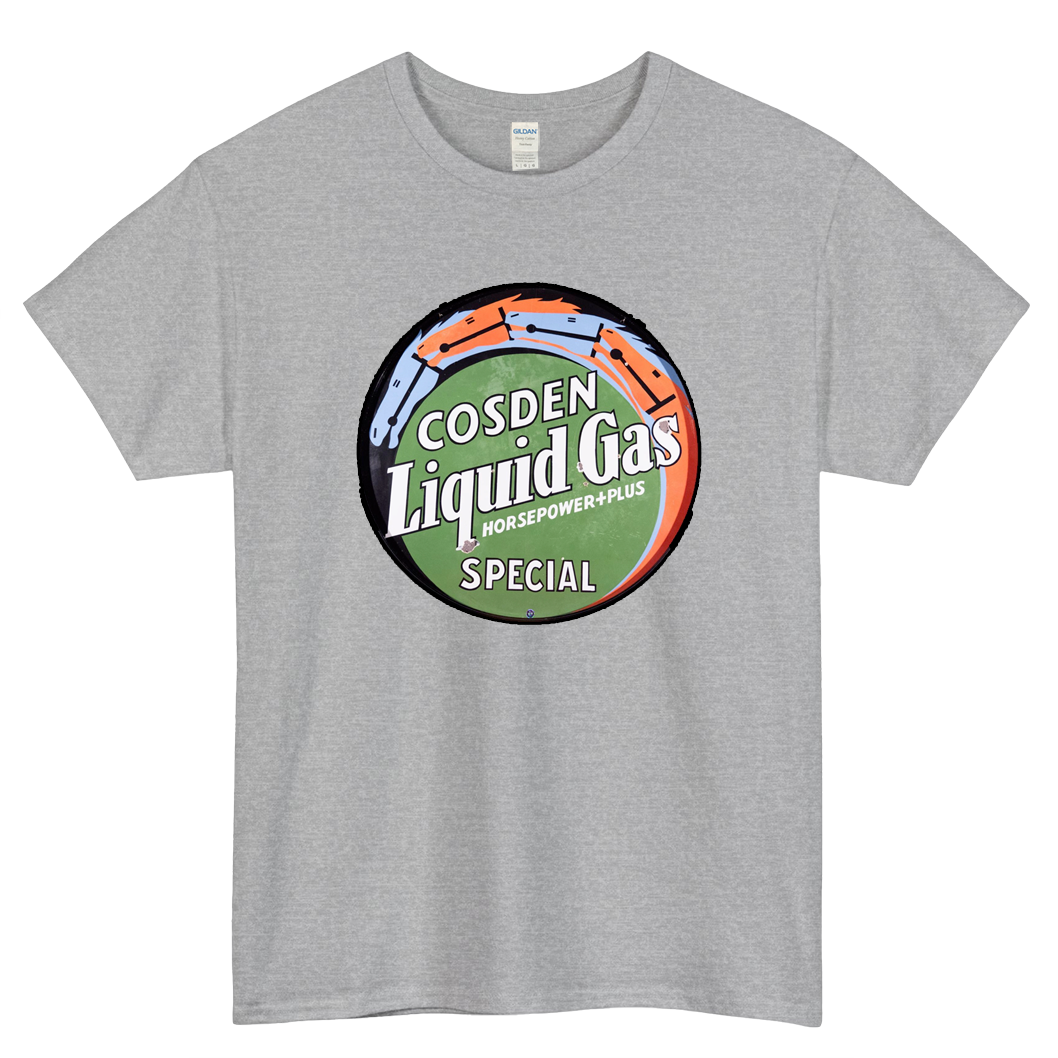 COSDEN Liquid Gas Logo Mens Unisex Short Sleeve T-Shirt Size S-3XL - P