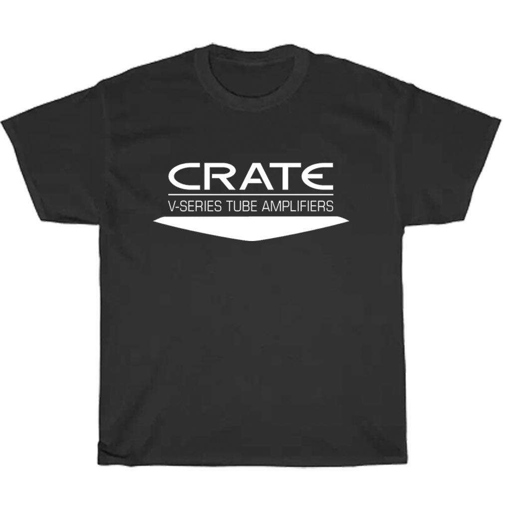 CRATE AMPLIFIERS Guitar With Reverb Logo Men's Unisex T Shirt Size S to 3XL