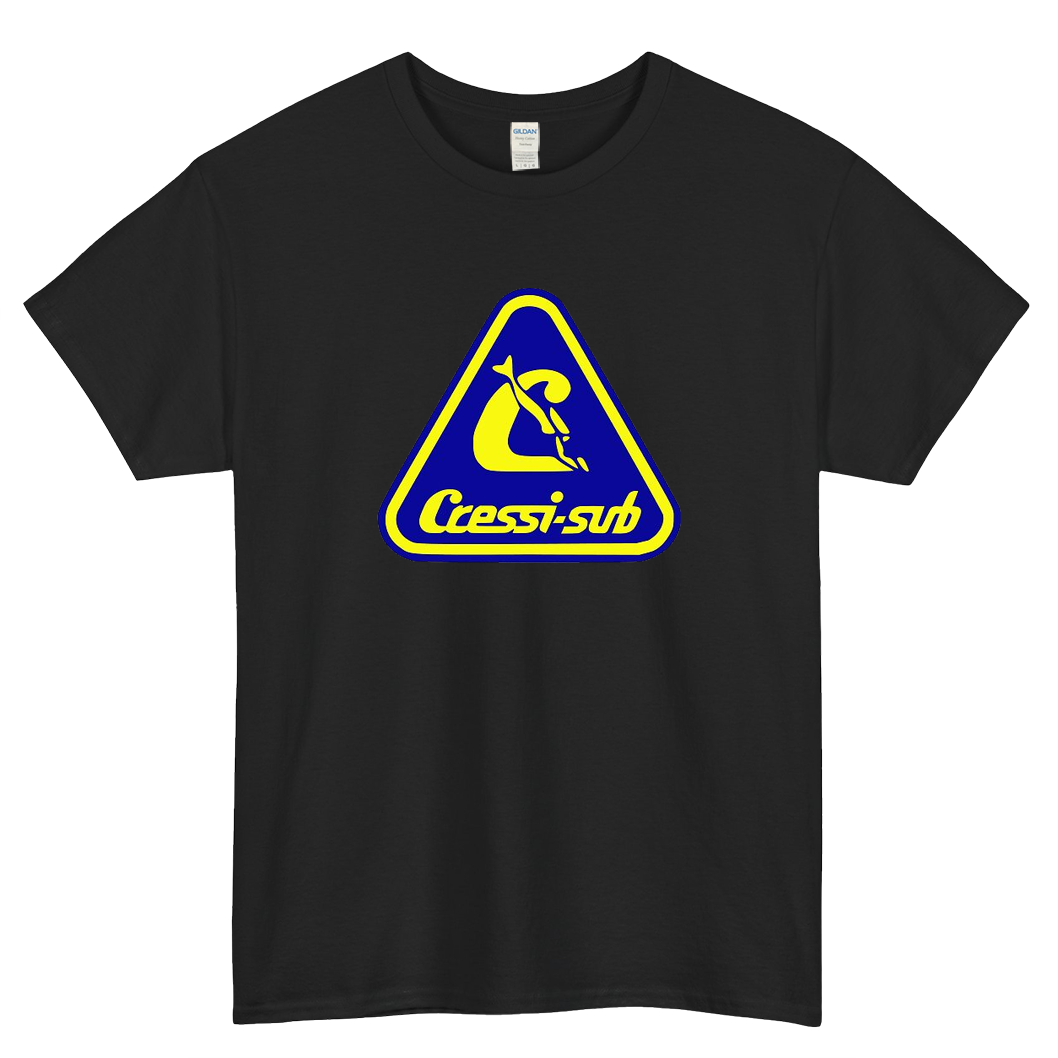 CRESSI SUB Logo Mens Unisex Short Sleeve T-Shirt Size S-3XL - P