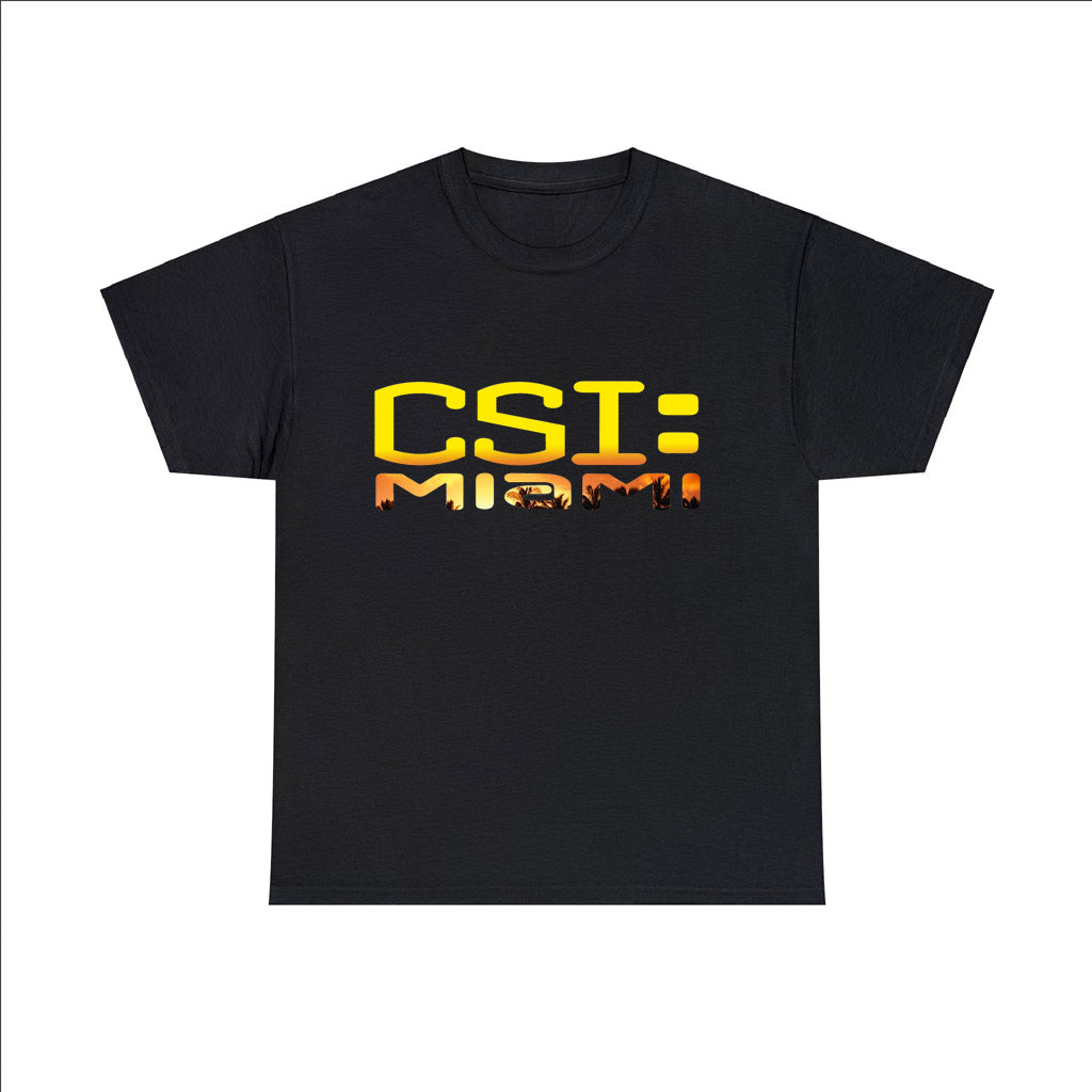 CSI Miami Logo Unisex Men's T Shirt Size S to 3XL