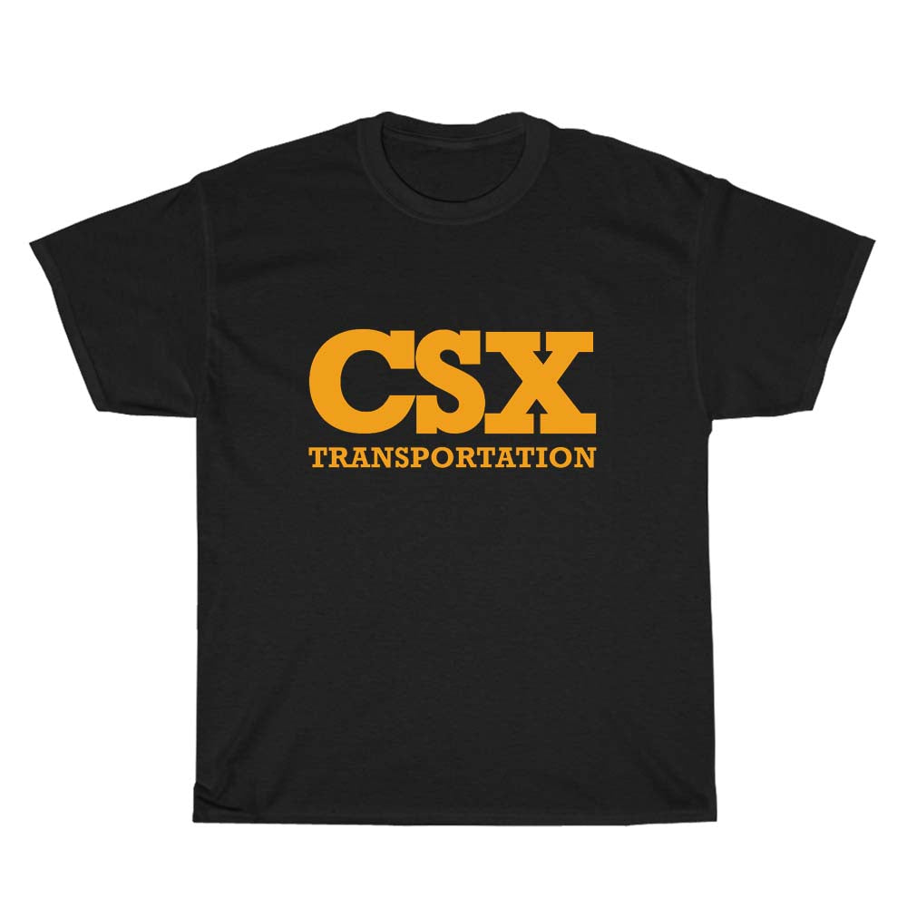 CSX Transportation Logo Men's Unisex T Shirt Size S to 3XL