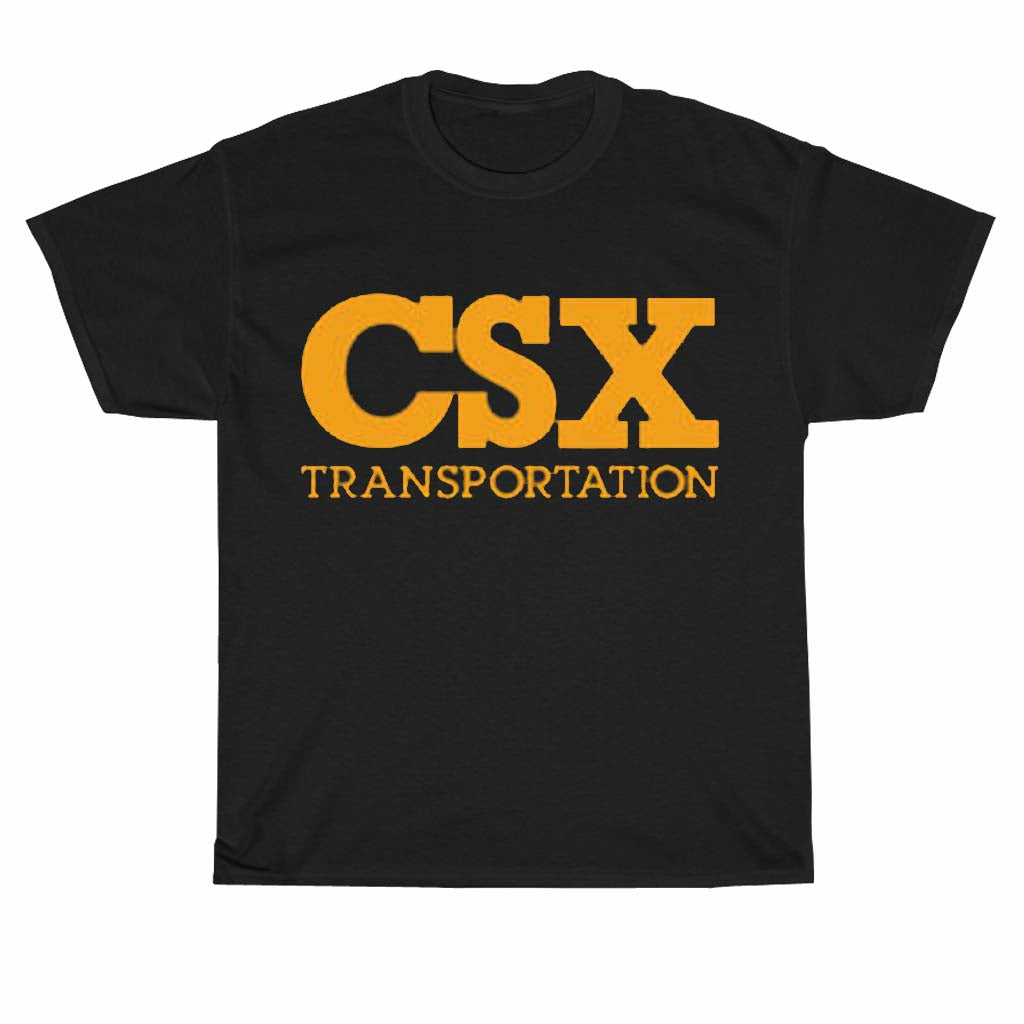 CSX Transportation Railroad Logo Unisex Men's T Shirt Size S to 3XL