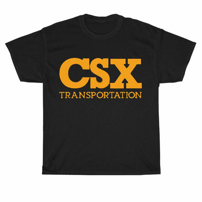 CSX Transportation Railroad Logo Unisex Men's T Shirt Size S to 3XL