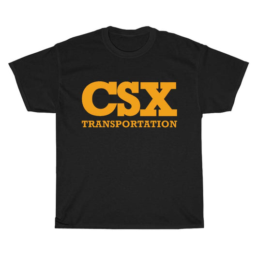 CSX Transporttations Logo Men's Unisex T Shirt Size S to 3XL
