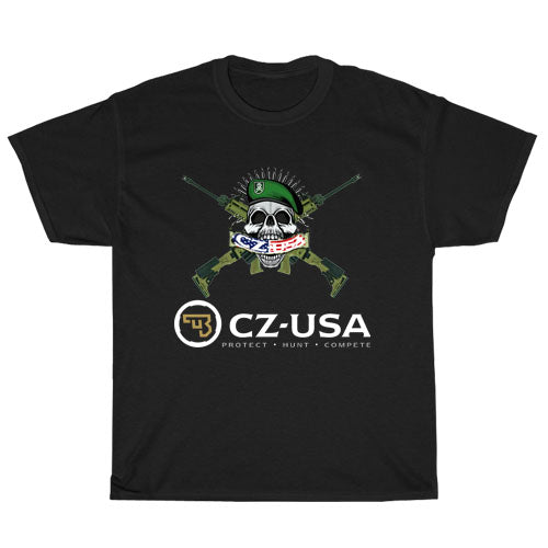 CZ-USA Logo Unisex Men's T Shirt Size S to 3XL