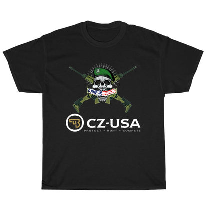 CZ-USA Logo Unisex Men's T Shirt Size S to 3XL