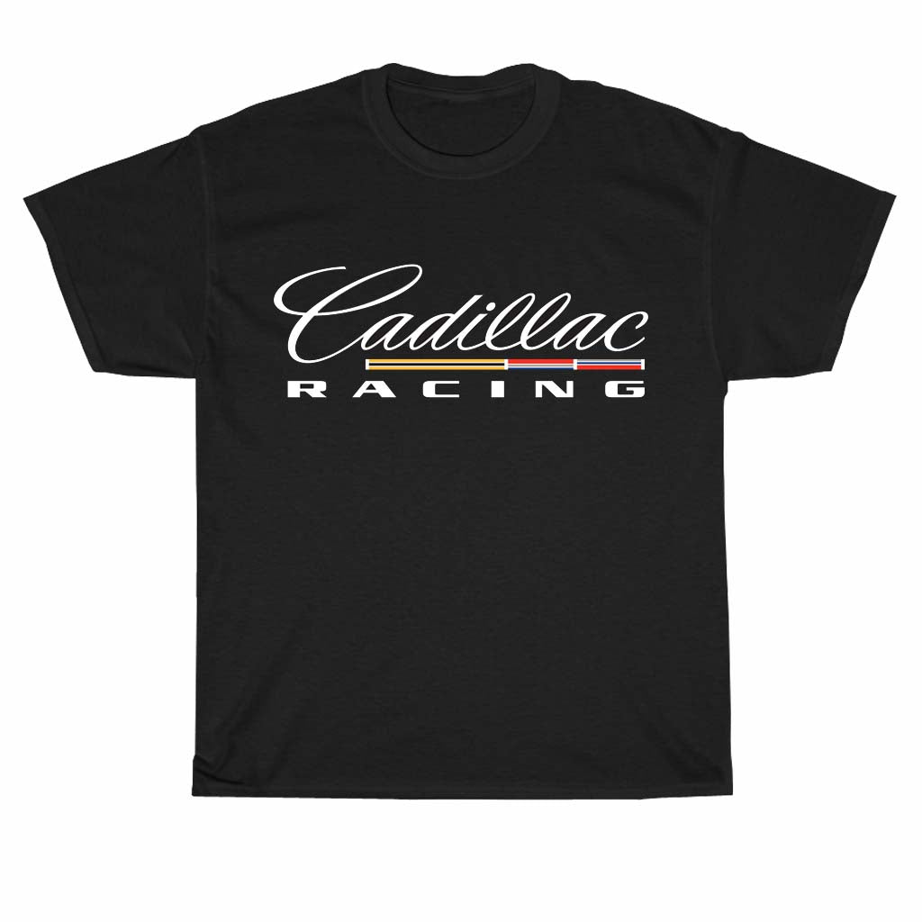 Cadillac Racing Logo Unisex Men's T Shirt Size S to 3XL