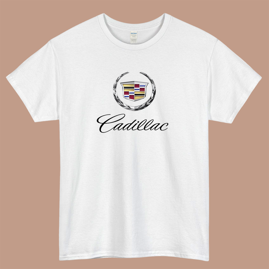 Cadillac Sport Car Brand Logo Mens Unisex Short Sleeve T-Shirt Size S-3XL