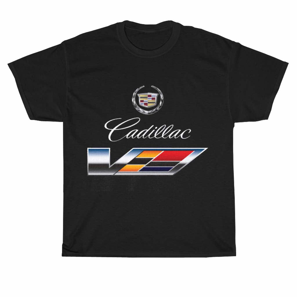 Cadillac CTS-V Logo Racing logo Unisex Men's T Shirt Size S to 3XL