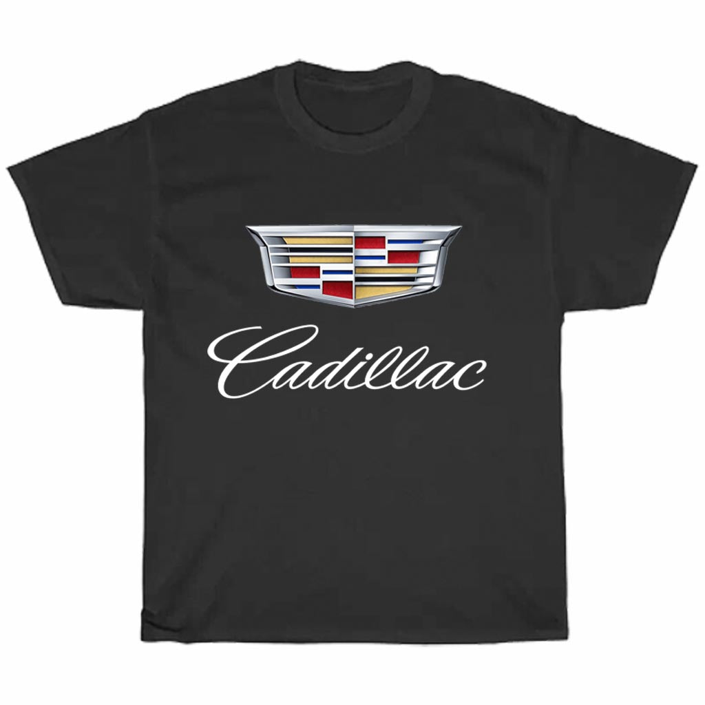 Cadillac ELR Mobil General Motors Cadillac CTS Logo Men's Unisex T Shirt Size S to 3XL