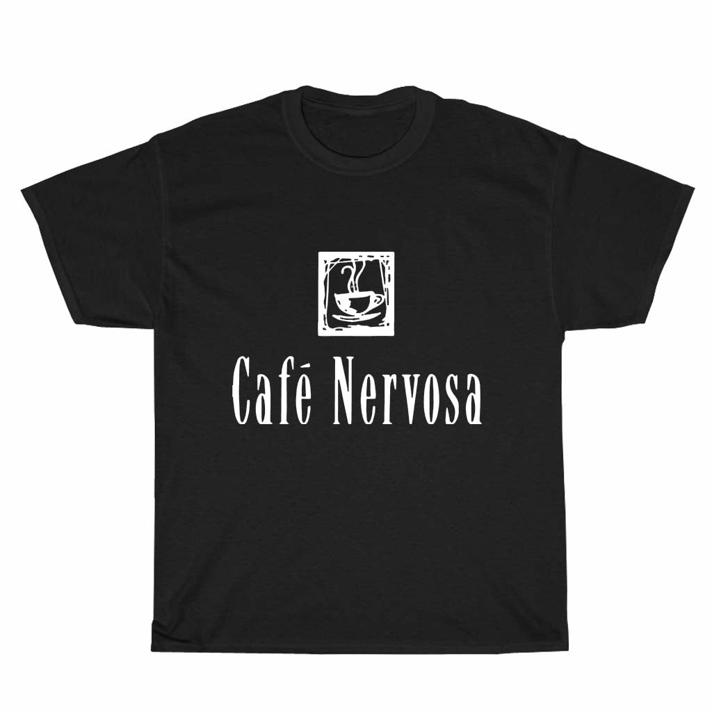 Cafe Nervosa Logo Unisex Men's T Shirt Size S to 3XL