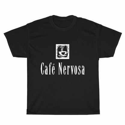 Cafe Nervosa Logo Unisex Men's T Shirt Size S to 3XL