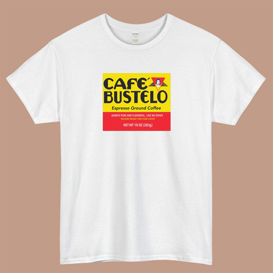 Café bustelo Logo Mens Unisex Short Sleeve T-Shirt Size S-3XL - P